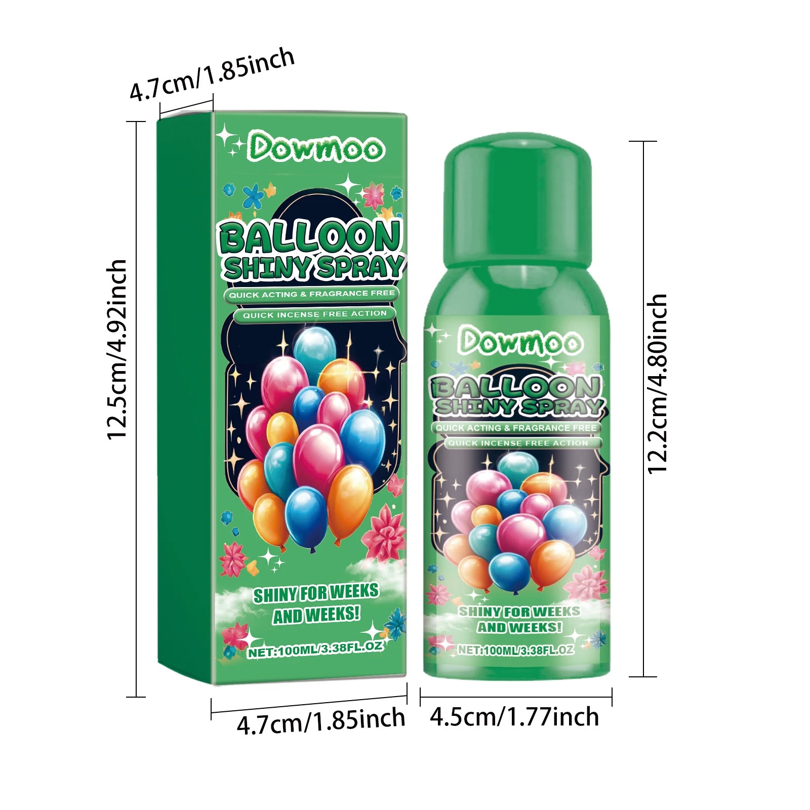 100ml Anti Fading Polishing of Balloons Spray Evenly Spray Brightener to Enhance Balloon Surface Brightness