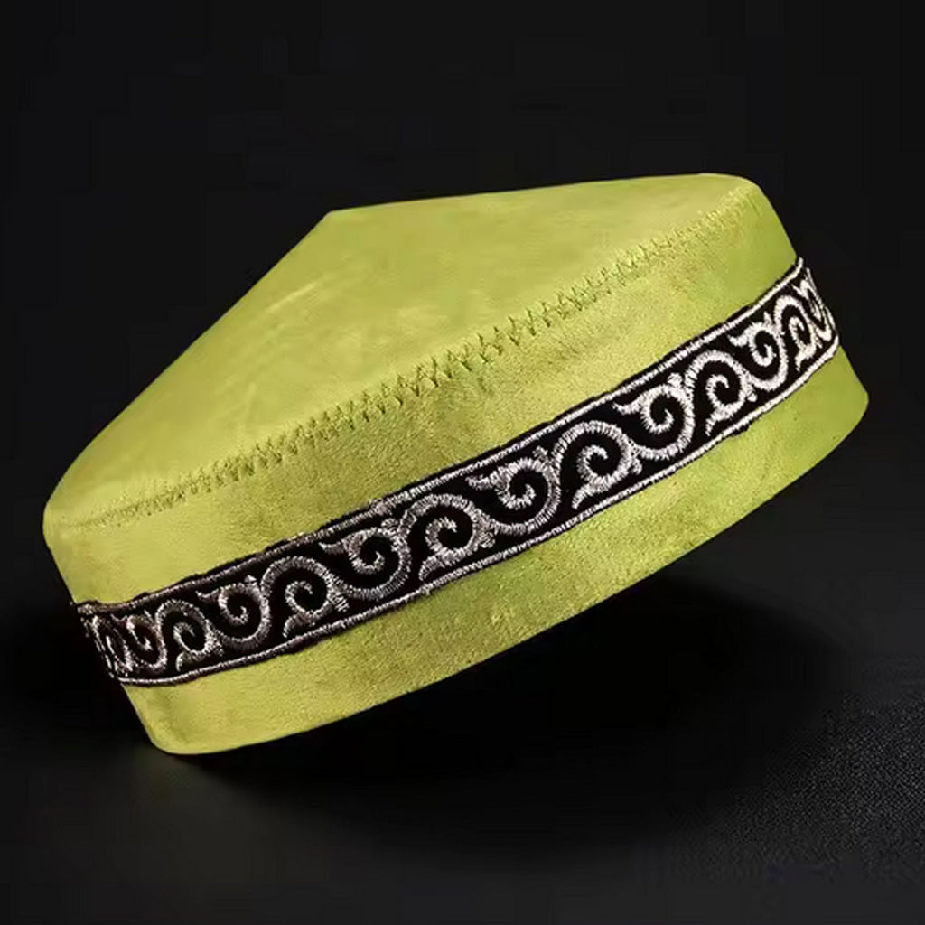 Free Shipping Muslim Caps For Men Children Clothing Cotton Hat Turkey Kufi Islamic Kippah Jewish Dubai Arab Autumn Winter