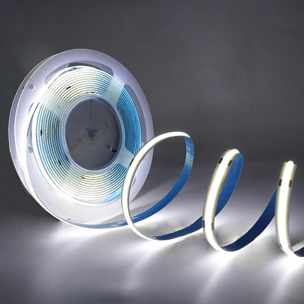 DC 5V USB COB LED Strip Lights 8mm 320LEDs/m High Density Flexible Linear Tape Light Warm White Red Blue RA 90 Home Decor Lamp