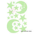 Children's Room Bedroom Creative Wall Decoration Sticke DIY Luminous Stars Moon Environmental Protection Removable PVC Sticker