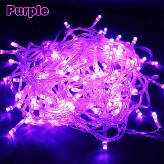 Fairy Light 110V 220V 10M 100 Led String Garland Christmas Tree Chain Waterproof Home Garden Party Outdoor Holiday Decoration
