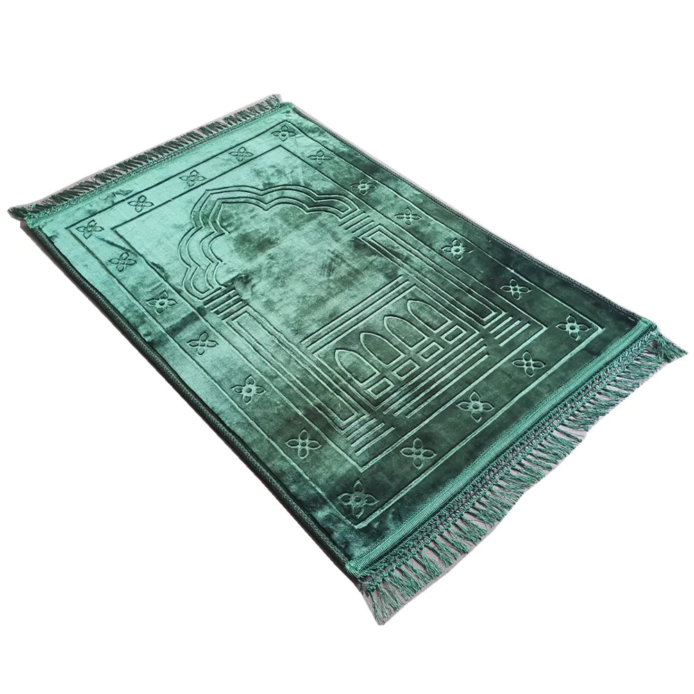 80x120CM Thicker Prayer Rug Islamic Prayer Mat Muslim Sajda Prayer Carpet Janamaz Prayer Rug