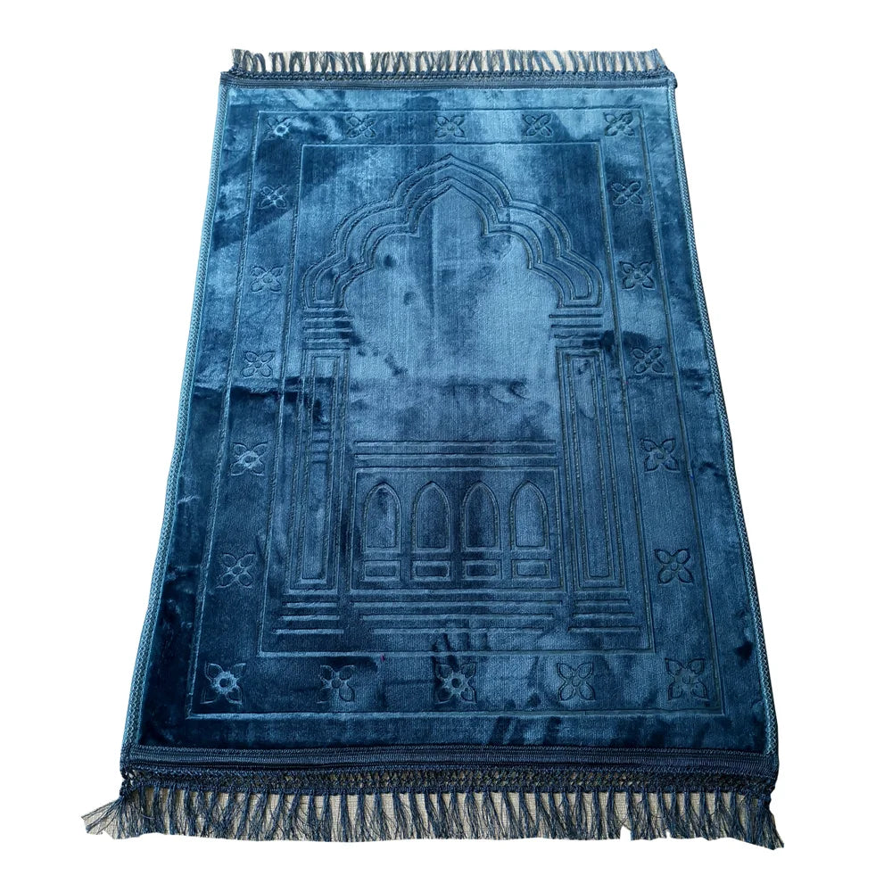 80x120CM Thicker Prayer Rug Islamic Prayer Mat Muslim Sajda Prayer Carpet Janamaz Prayer Rug