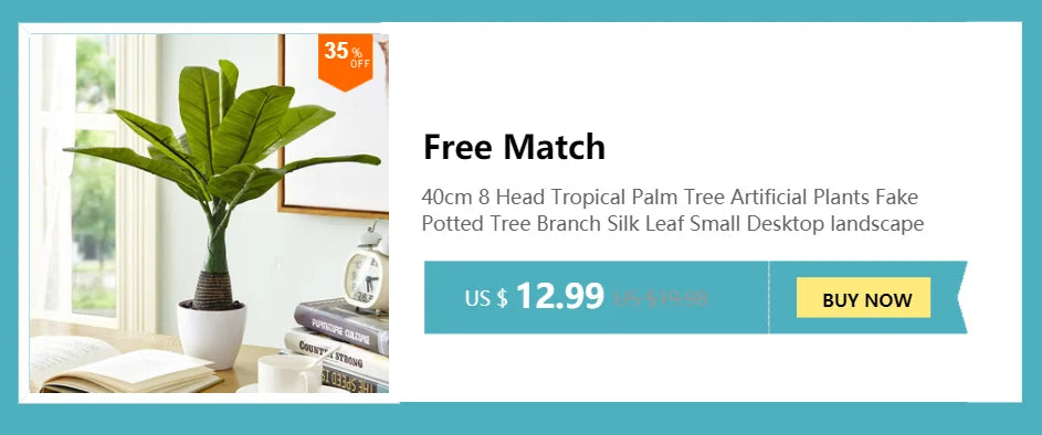 80-98cm Large Artificial Palm Tree Tropical Plants Fake Monstera Tall Potted Tree Plastic Leaves For Home Wedding Outdoor Decor