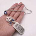 Ayatul Kursi Allah Car Rear View Mirror Hanging Pendant – Islam Muslim Car Decor