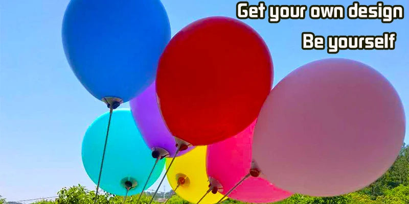 customized balloon personalized print balloon letters text own logo printing advertising custom Birthday Wedding Party balloons