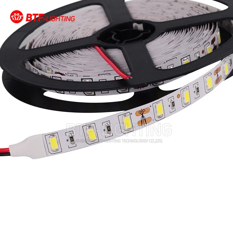 5730 5630 SMD Led Strip Light Warm Natural Cool White 5m 300 LEDs Brighter Than 5050 3528 2835 LED Lights Flexible Lighting 12V