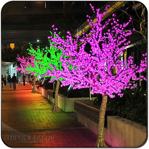 Outdoor LED Artificial Neon Palm Tree for Christmas & Landscape Lighting