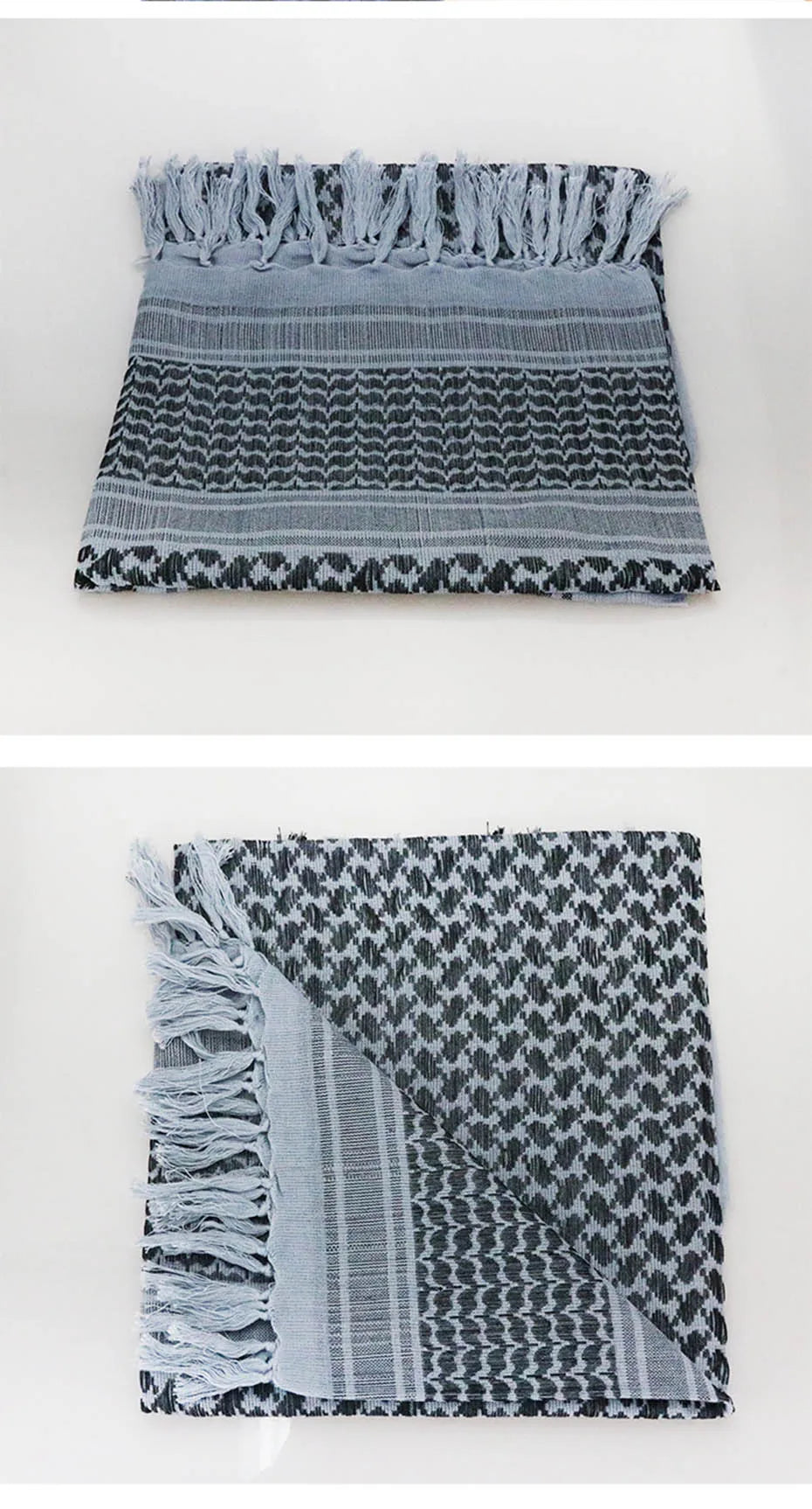 Maikun Cotton Arab Scarves Men Winter Military Keffiyeh Windproof Scarf Muslim Hijab Shemagh Tactical Desert Square Wargame