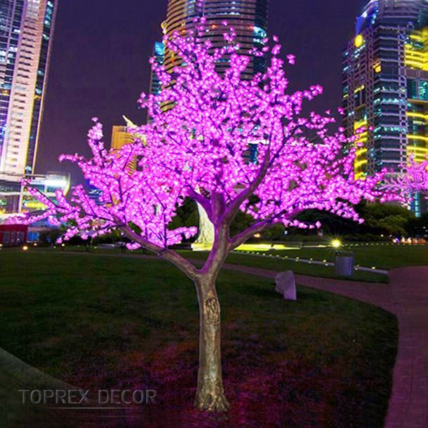 Outdoor LED Artificial Neon Palm Tree for Christmas & Landscape Lighting