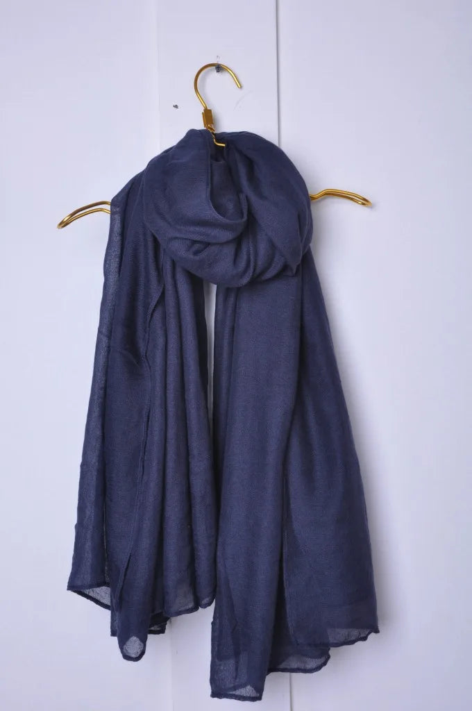 Solid Scarfs for Ladies Head Wrap Scarf Hijab Scarf Women Turban