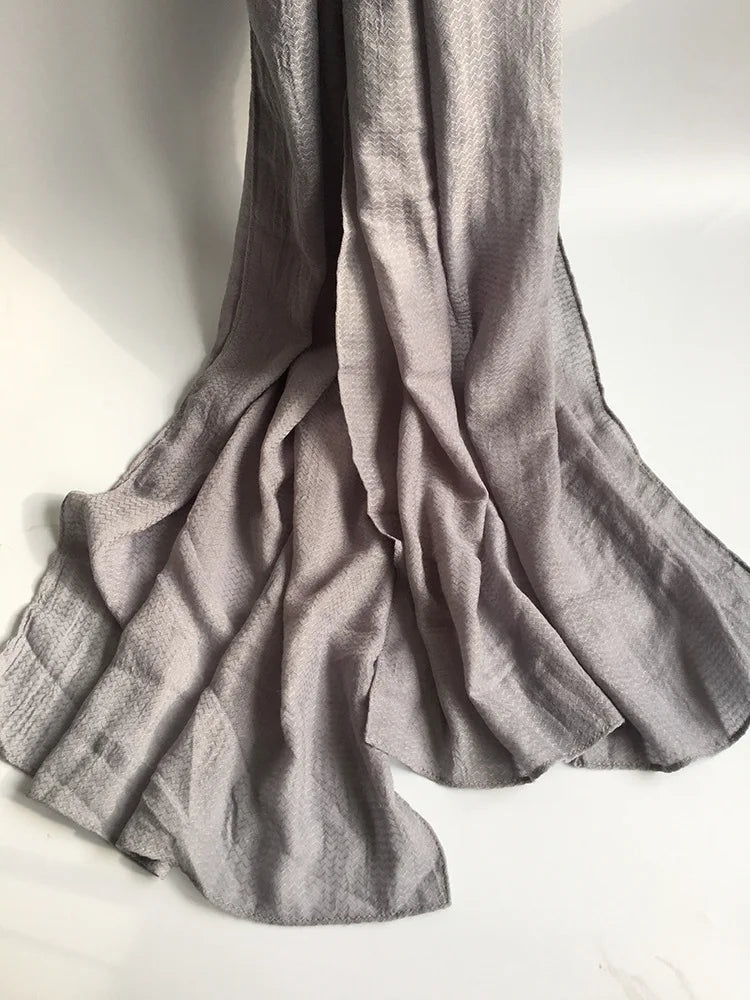 Solid Scarfs for Ladies Head Wrap Scarf Hijab Scarf Women Turban