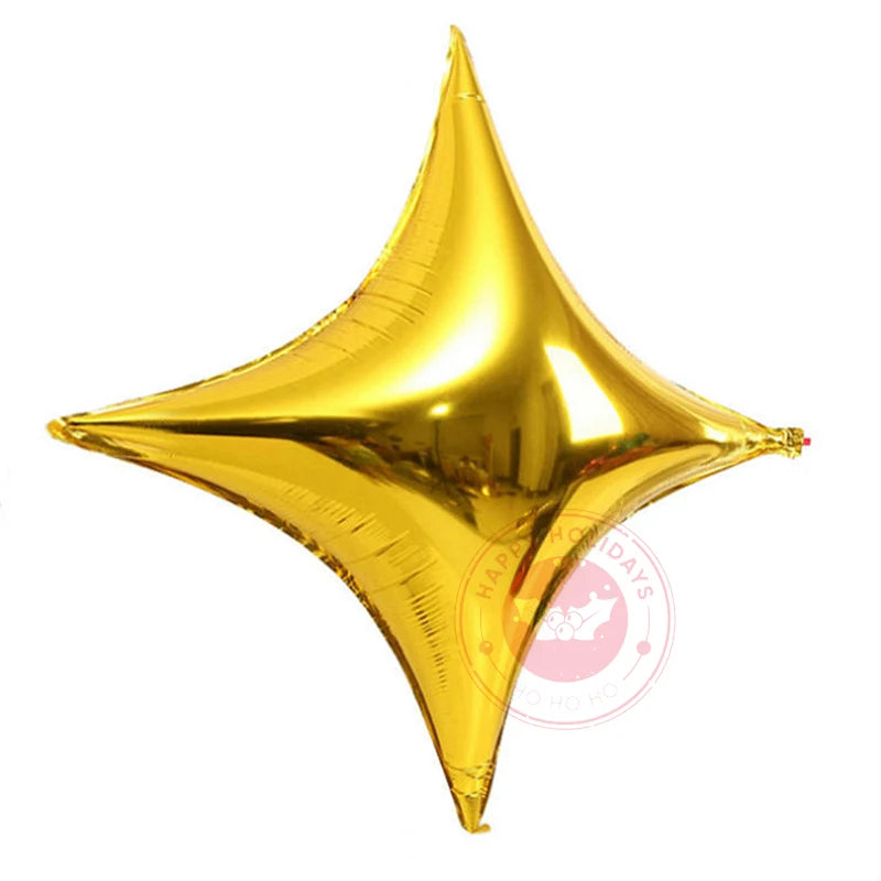 Star Aluminum Foil Balloon Mini Star Air Christmas Balloons Birthday Party Decorations Toy Wedding Decor Parti Globos Supplies