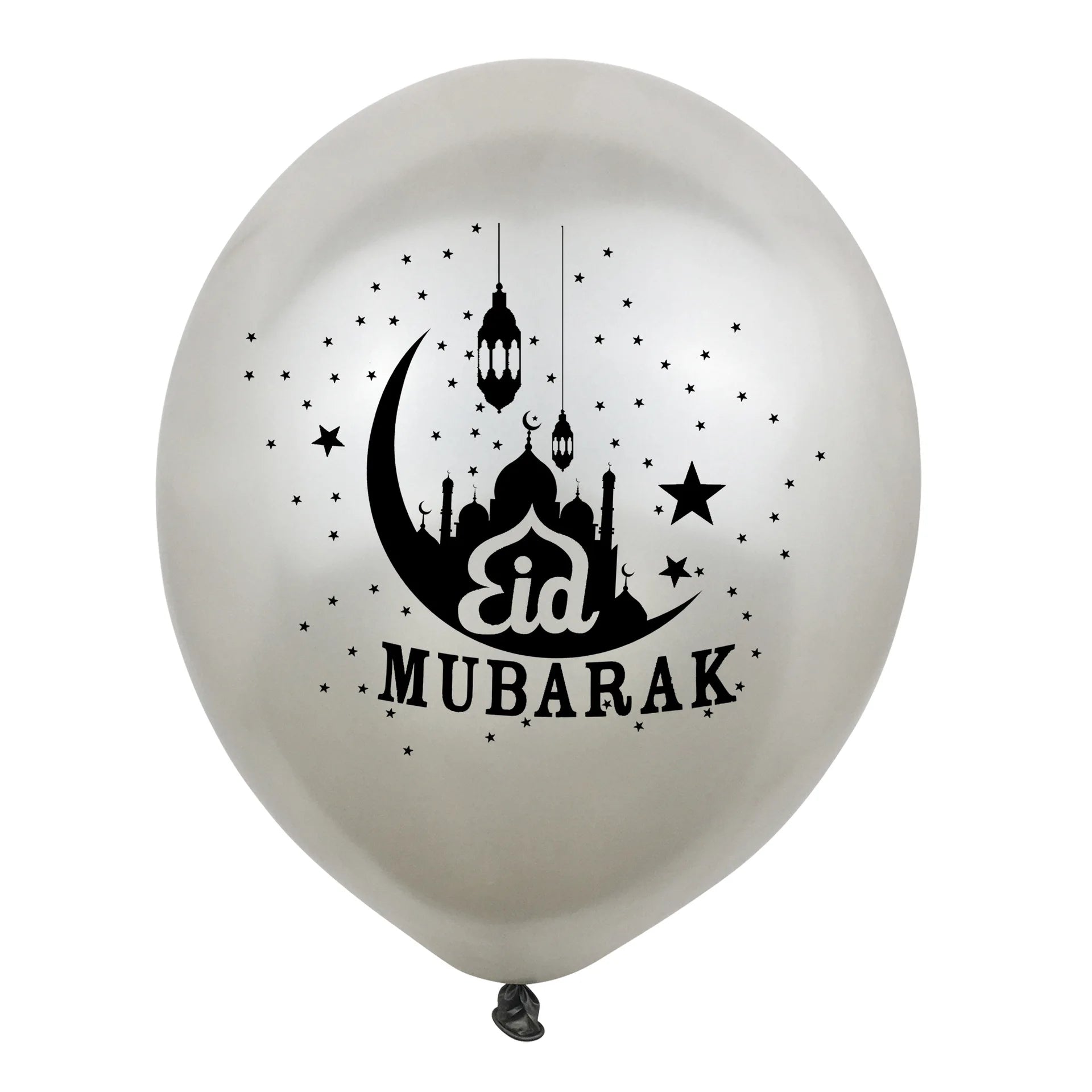 10pcs EID MUBARAK Decor Balloons Ramadan and Eid Decoration Muslim Islamic Decor Gold Balloon Ramadan Mubarak DIY Party Supplies