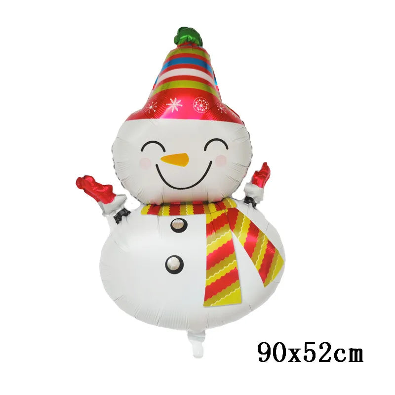 Christmas Foil Balloons Santa Claus Balloon Standding Balloon Christmas Gift Santa Balloon Xmas Party Supplies Home Decortion