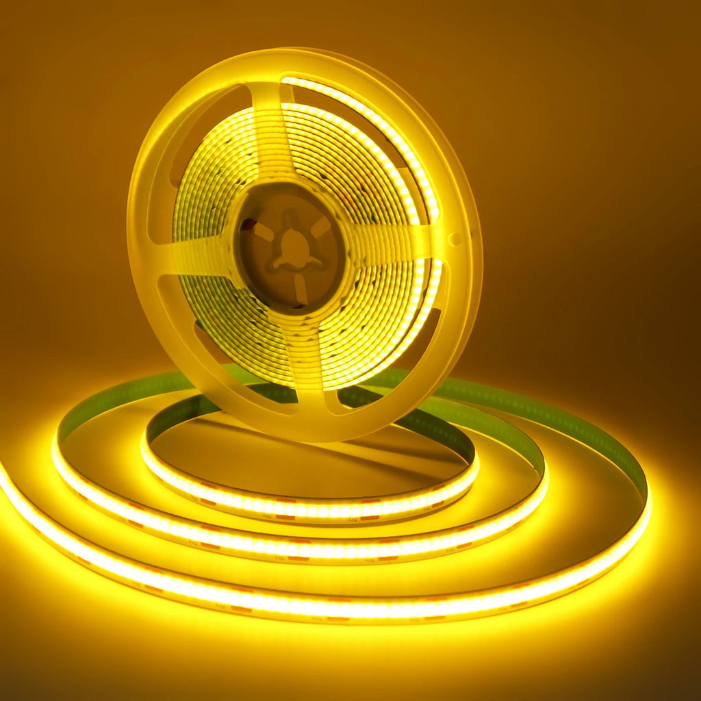 5V COB LED Light Strip With Touch Dimmer/ON OFF Switch/3Key Dimmer 320LEDs/M High Density LED Lamp Room Bar TV Backlight 9Colors