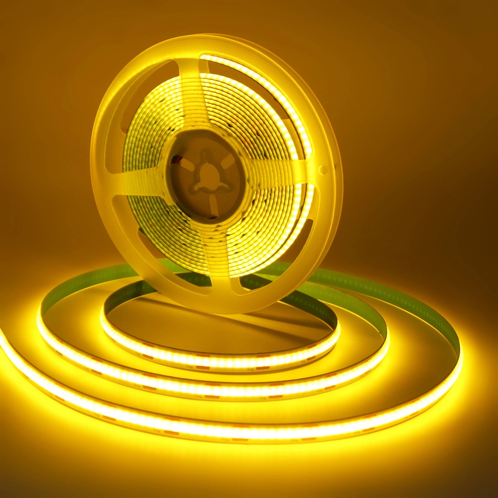 5V COB LED Light Strip With Touch Dimmer/ON OFF Switch/3Key Dimmer 320LEDs/M High Density LED Lamp Room Bar TV Backlight 9Colors