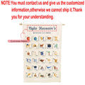Personalised Prophet’s Theme Ramadan Countdown Calendar Eid Al-Fitr Gift Muslim Islamic Eid Mubarak Home Wall Hanging Decoration