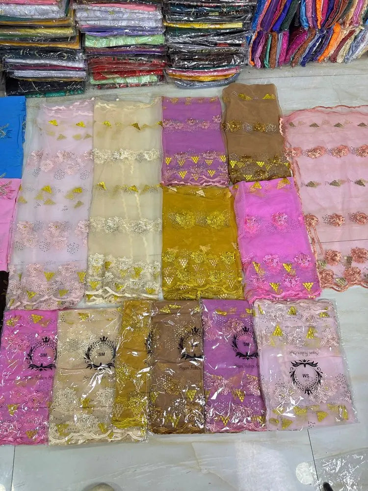 3D Stone New Dubai Scarf For Muslim Women African voile stone big Hijab Islam Hijab Pashmina Turban Headscarf Embroidery Shawls
