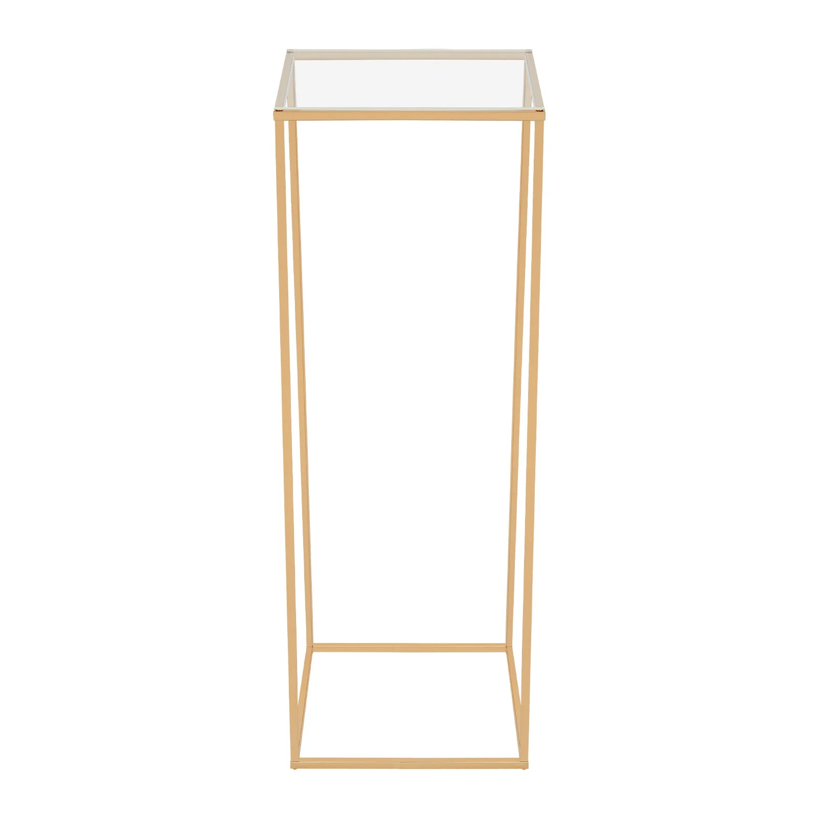 Wedding Flower Stand,Gold Metal Floor Stand Column Vase Flower Stand for Centerpiece Event Decorations Easy Assembly and Storage