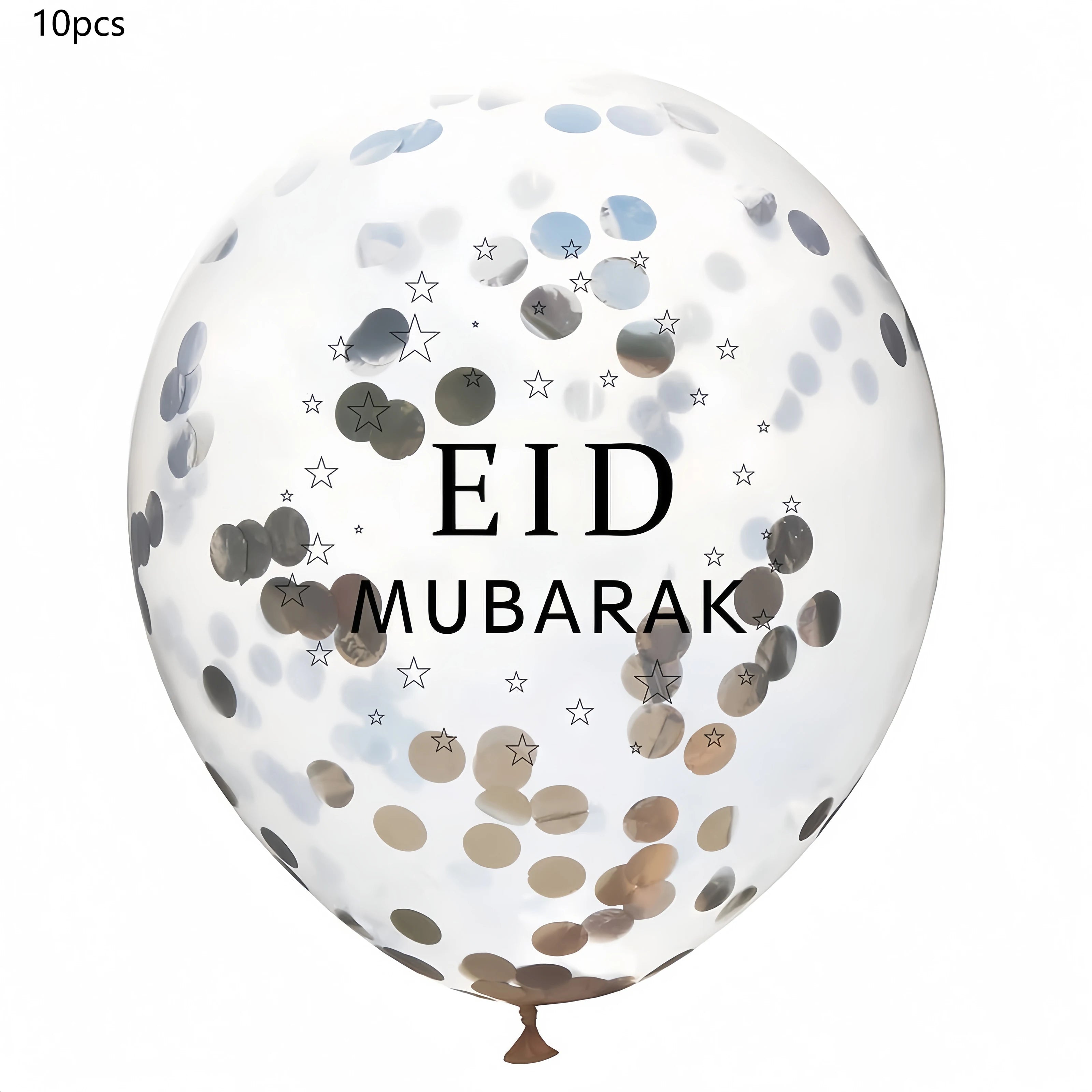 10/11/15/29/30/33pcs Eid Mubarak Balloon Ramadan Decoration For Home Aid Al-fitr Mubarak Kareem Festival Party Supplies