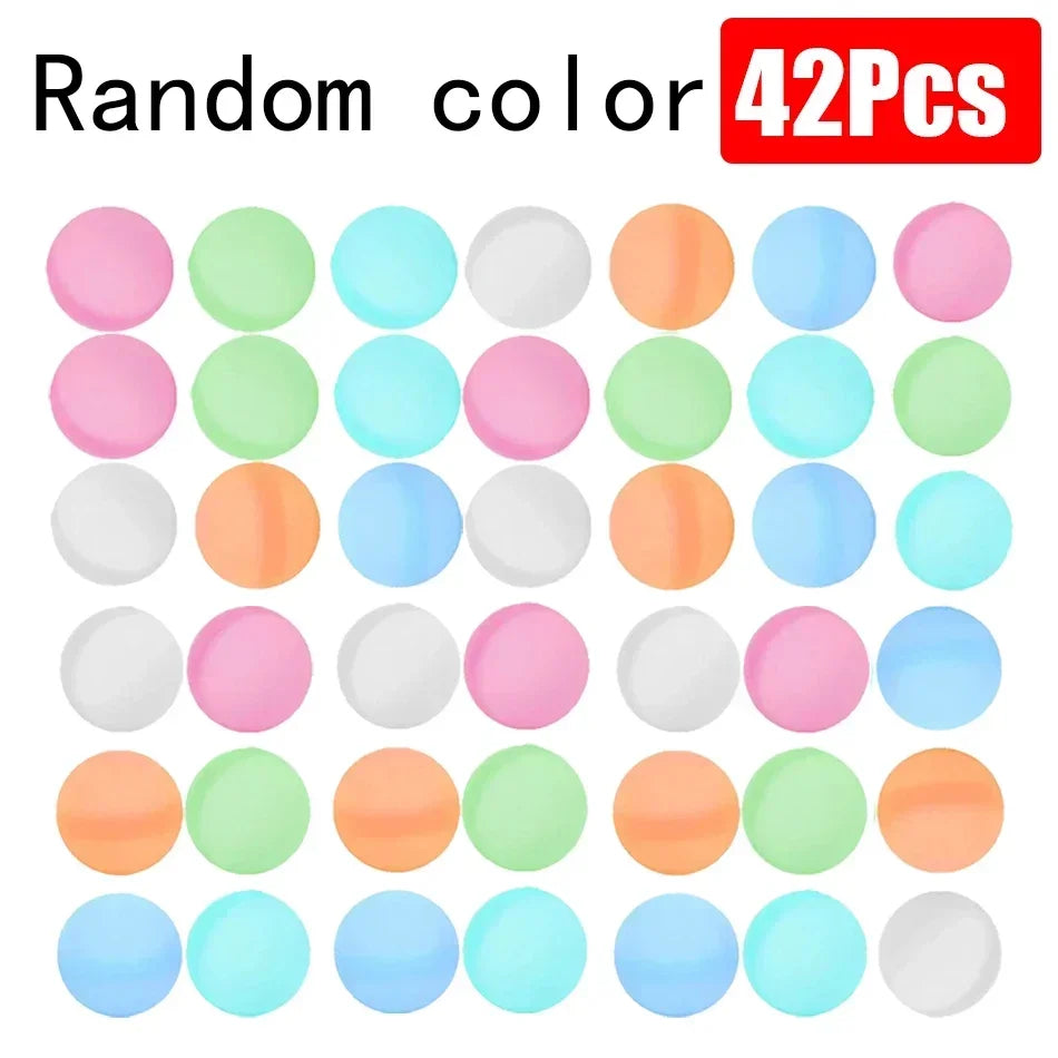 Reusable Water Balloons Toys Quick Fill Self Sealing Water Bomb for Summer Games Children's Adults Outdoor Activities Toy Gifts