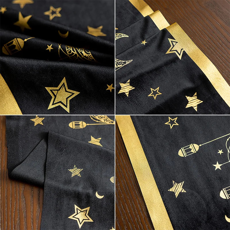 Middle Eastern Table Flag Decorations  Eid Al Fitr Parties Table Flags Dining Table Fabrics Meals Ramadan Party Decor Tablecloth