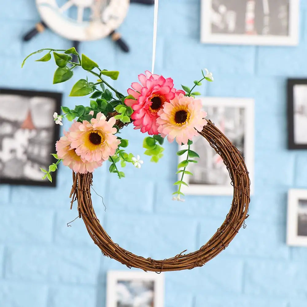 8-30CM Ramadan Decoration Eid Murbark Wedding Wreaths Decoration Garland Material Rattan Wreath DIY Wreath Party