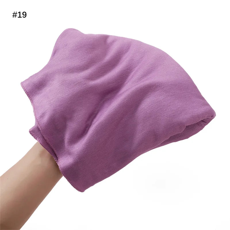 80*180cm Big Size Modal Rayon Cotton Jersey Hijab Scarf Ramadan Long Muslim Shawl Plain Soft Turban Wraps Women Headband