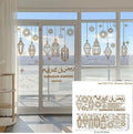 Eid Window Stickers Ramadan Decoration Eid Mubarak Decor for Home 2025 Ramadan Kareem Islam Muslim Party Supplies Eid Al-fitr