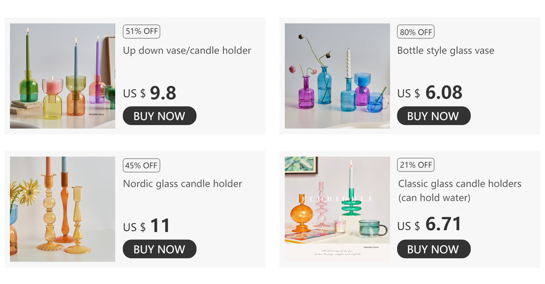 Glass Candle Holders Set Tealight Candle Holder Home Decor Wedding Table Centerpieces Crystal Holder Dinner table setting