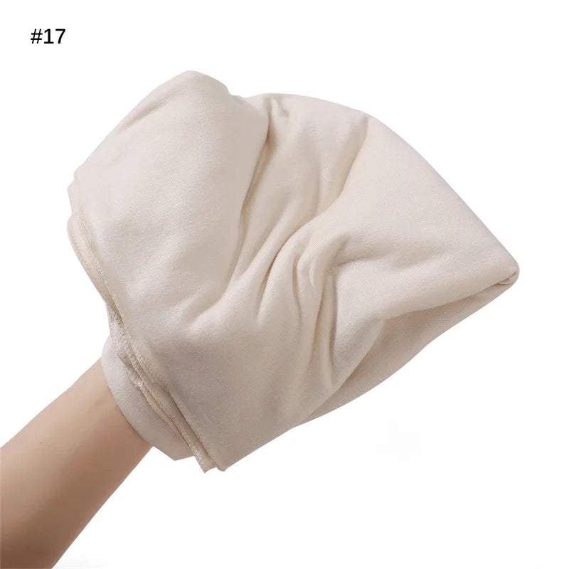 80*180cm Big Size Modal Rayon Cotton Jersey Hijab Scarf Ramadan Long Muslim Shawl Plain Soft Turban Wraps Women Headband