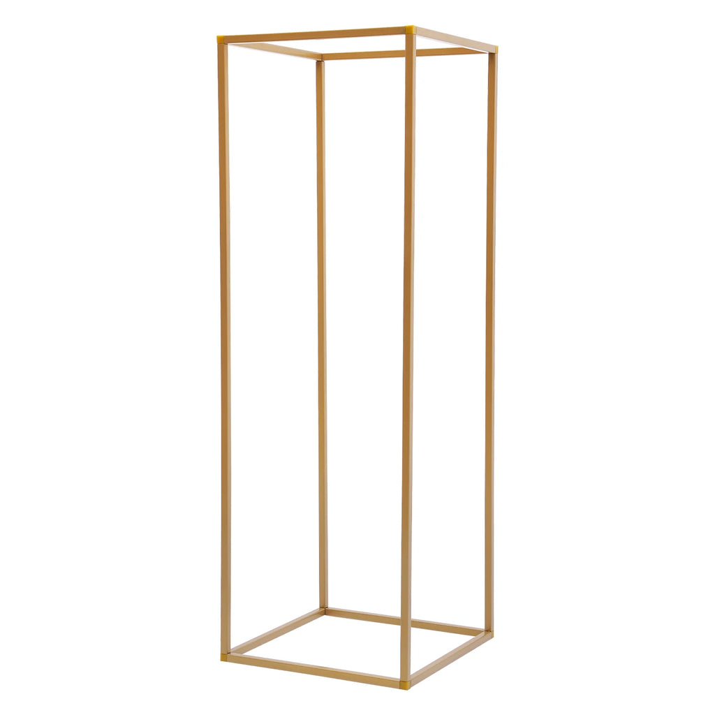 10PCS Metal Flower Stand Geometric Flower Vase Stand Road Lead Rack for Table Centerpieces Party Elegant Floral Arrangement