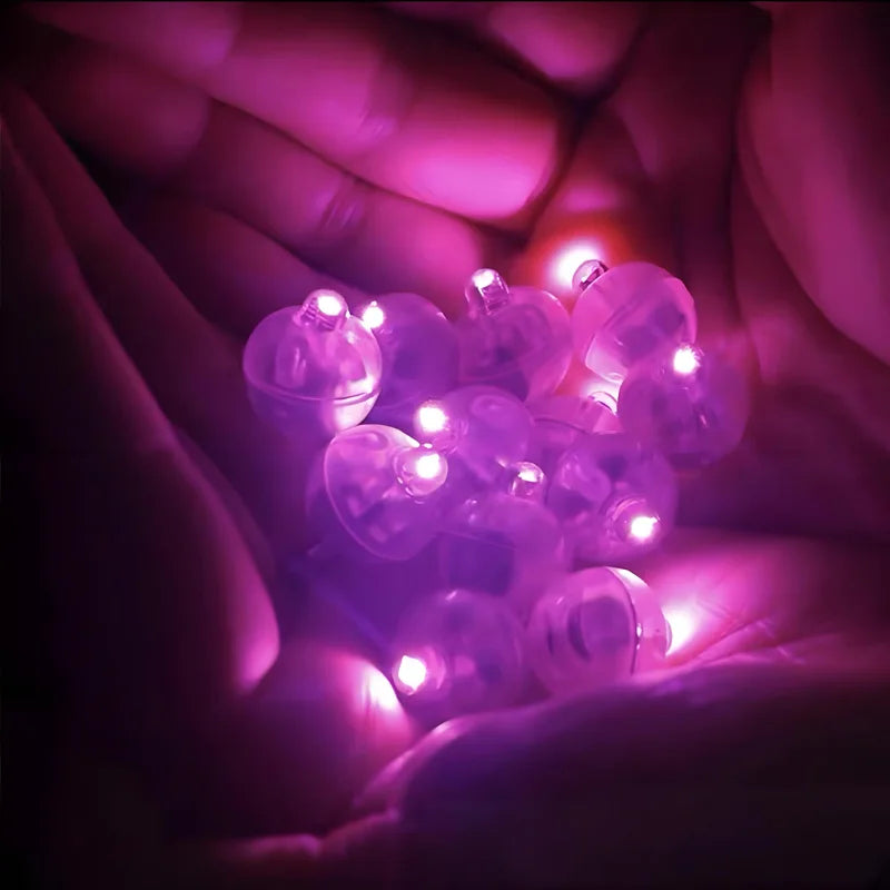 50/100 Pcs LED Balloon Lights Mini Round Ball Balloon night light LED Flash Lamp for Paper Lanterns Wedding Party Decorations