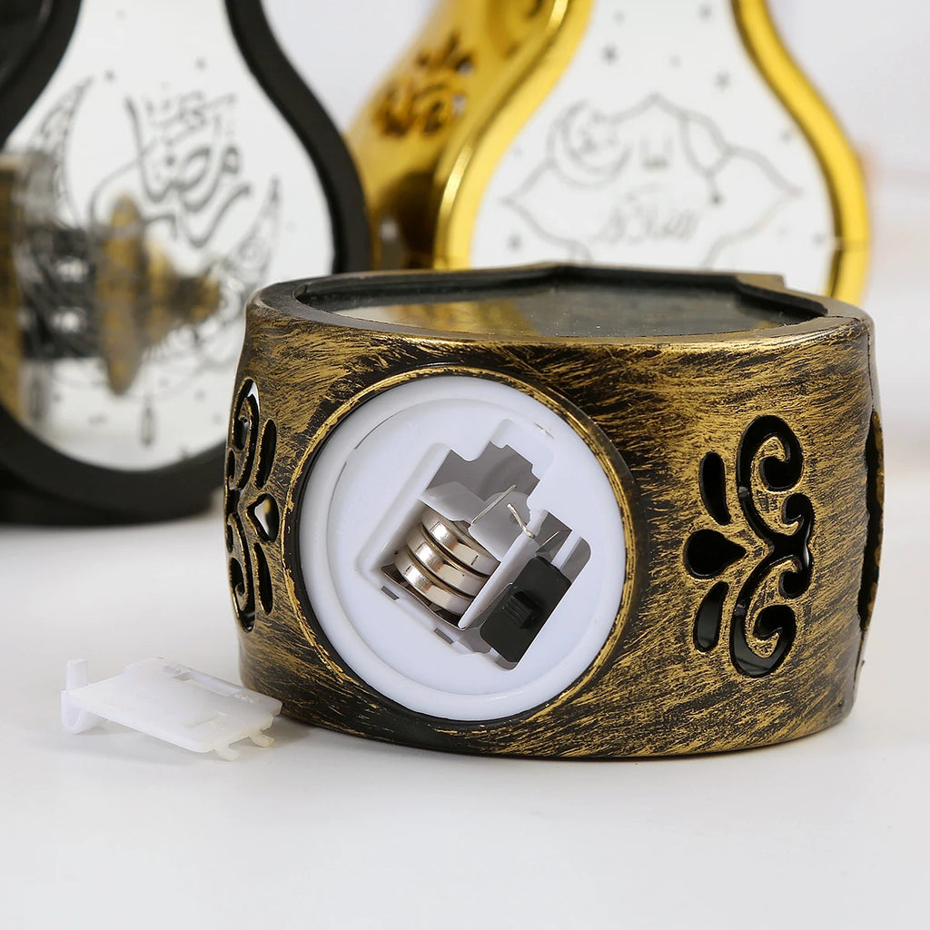 2026 Ramadan Decoration LED Lantern Light Eid Mubarak Star Moon Castle Lights Islamic Muslim Party Ornaments Eid Al-Fitr Gifts