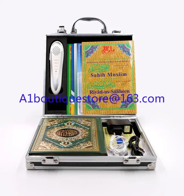 8GB Quran Reading Pen with Book Set & Multi-Language Translator M10 Quran Reader