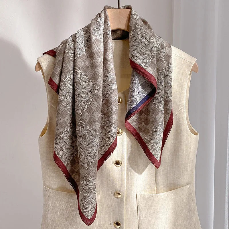 Scarf for Women Shawls Wraps Foulard Scarves Pashmina Female Hijab Bandana Bufanda New Kerchief