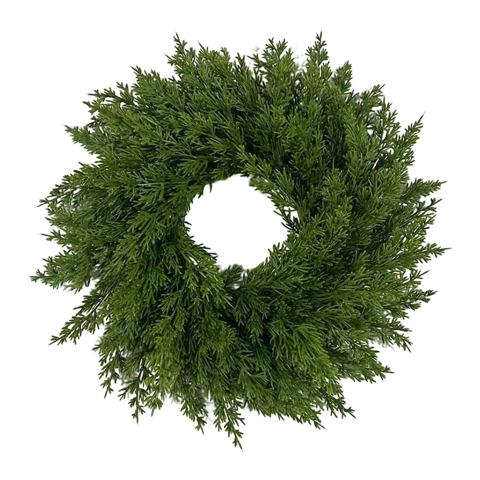Christmas Wreath for Front Door Artificial Wreath Realistic Small Garland Xmas Decor for Home Window Party Farmhouse Festival