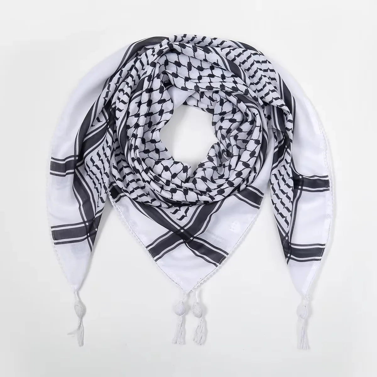 New Arab Men's and Women's Headscarf Jacquard Arafat UAE Dubai Scarf Middle East Saudi Arabia