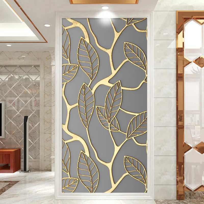 Medieval Stone Hutongs DIY Door Wall Sticker Home Decor Living Room Children Room Bedroom Art Mural Self-adhesive PVC Wallpaper