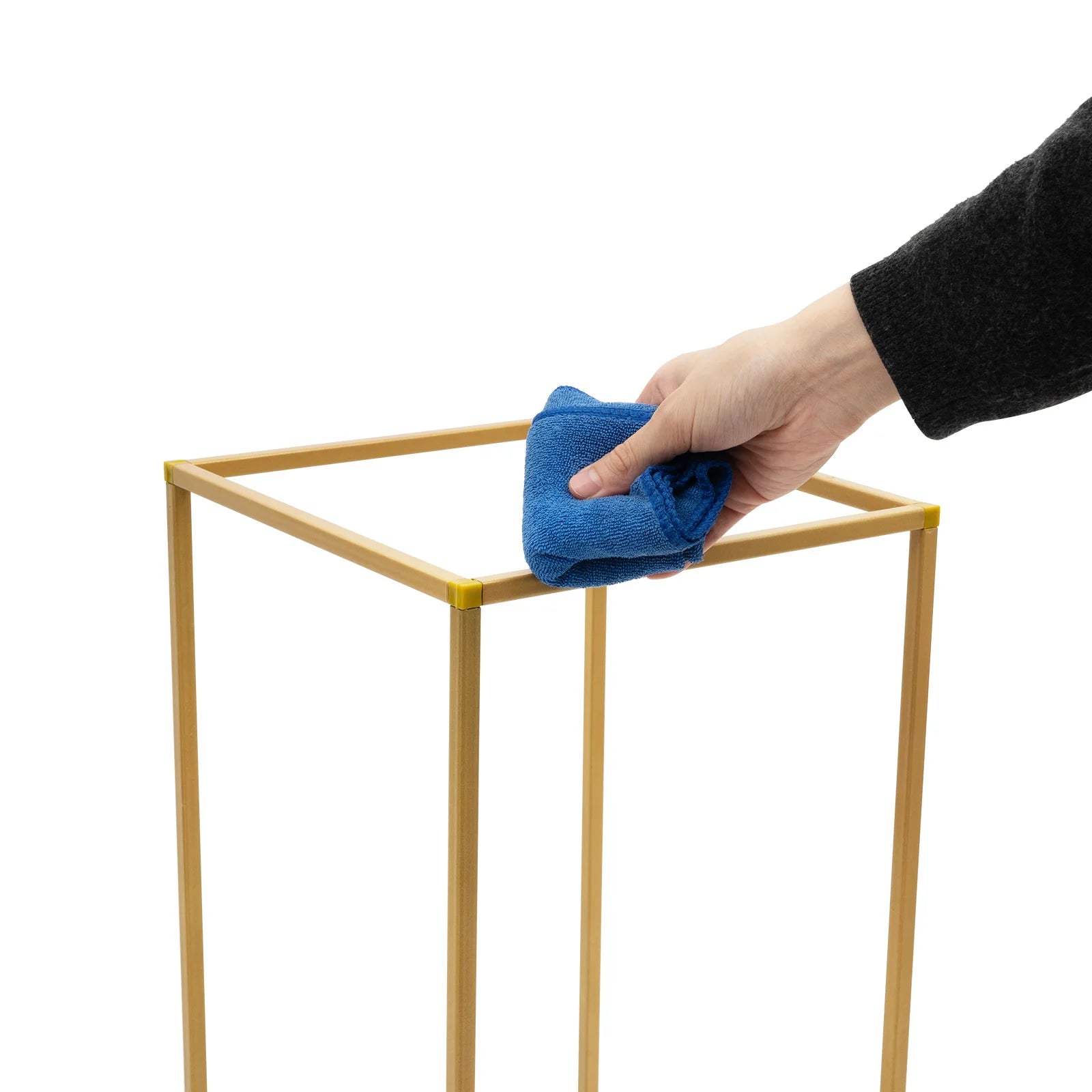 10PCs Metal Flower Stand 23.6Inch 23" Gold Flower Stand  for Floral Arrangement, Geometric Flower Vase Stand for Party, Events