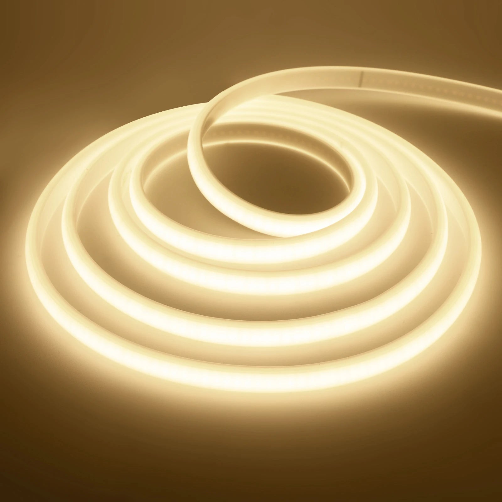 220V COB Neon LED Strip Light 288LEDs/m High Density COB Linear Lighting Tape Flexible Waterproof Outdoor Lamp Warm Cool White