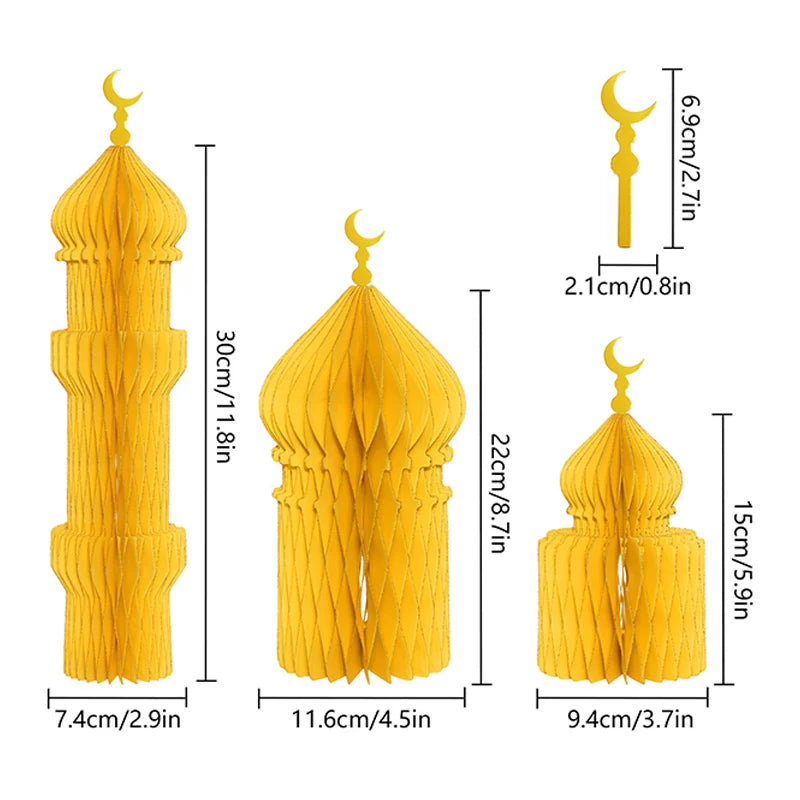Ramadan Decorations 2026 Ramadan Ornamnet DIY Festival Party Supplies Eid Fitr Wedding Valentine's Day Ramadan Garland Ornaments
