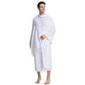 2Pcs Ihram Pilgrimage Towel For Muslim Arab Mecca Hajj Clothes Men Islamic Ramadan Prayer Worship Costumes Shawl Jubba SetThobe