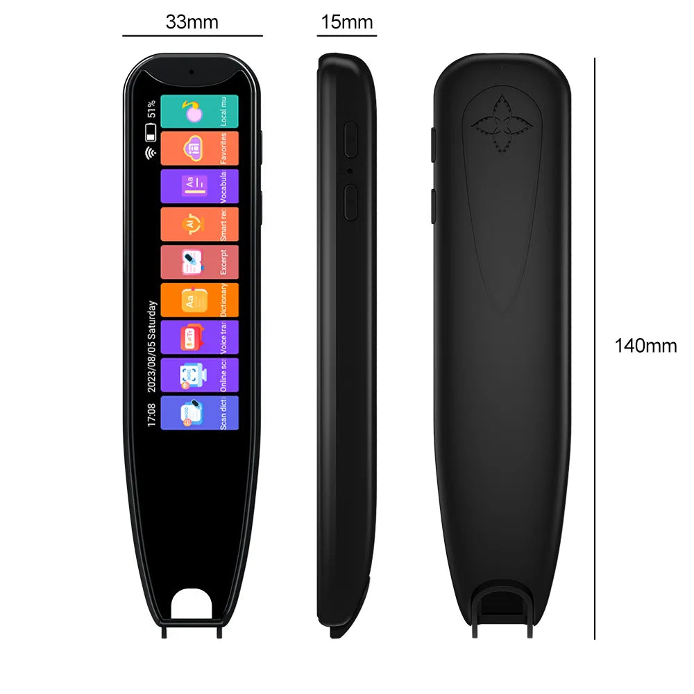 MD22 Voice Translator Pen Offline Scan Reading 134 Language Translation