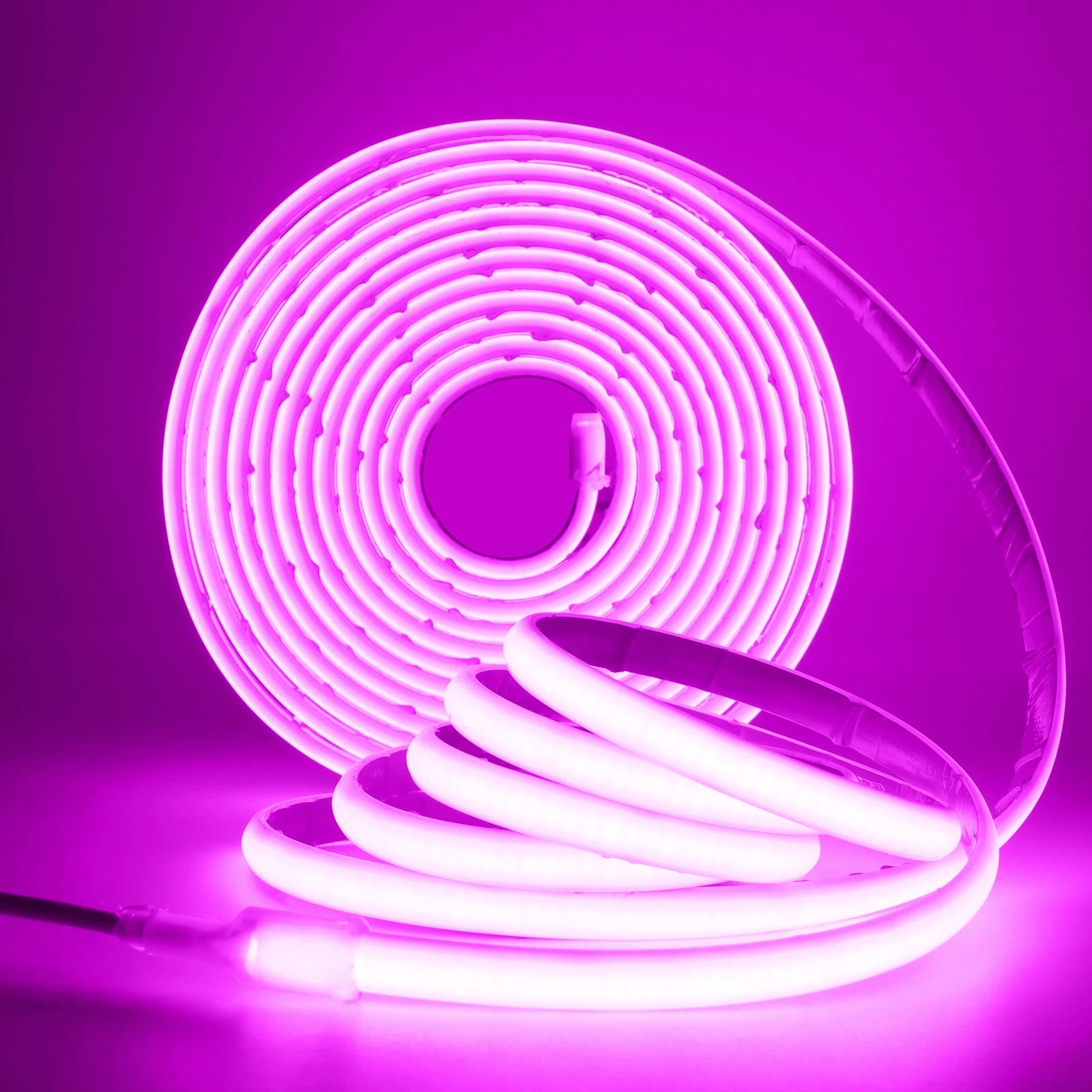 IP68 Waterproof COB LED Strip Light DC 12V 24V 320LEDs/m Red Blue Green White Linear Flexible Neon Lights for Room Garden Decor