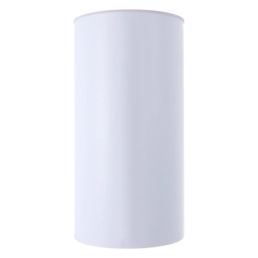 5PCS Round Cylinder Dessert Cake Ornament Table White PVC Round Cylinder Pedestal Stand  Cake Display Stand for Party Wedding