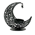 Eid Mubarak Candle Holder Moon Candle Holder Home Islamic Muslim Party Decor Ramadan Candlestick Holder Eid Mubarak Table Decor