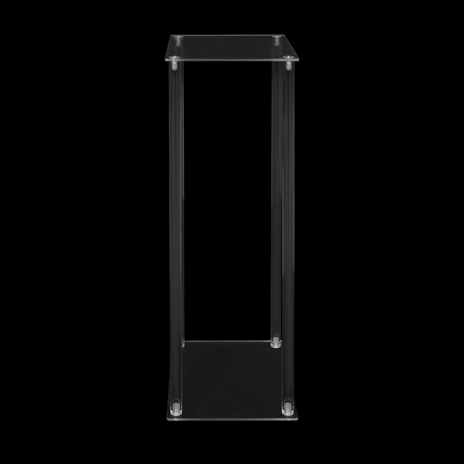 10Pcs Clear Acrylic Flower Stands Rectangular Flower Display Stand Acrylic Wedding Flower Stand 20x20x60cm