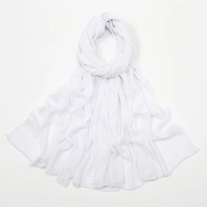 New Rayon Cotton Muslim Hijabs for Women Scarf  Plain Shawls Femme Musulman Soft Viscose Rayon Headscarf Islamic Turban Headband
